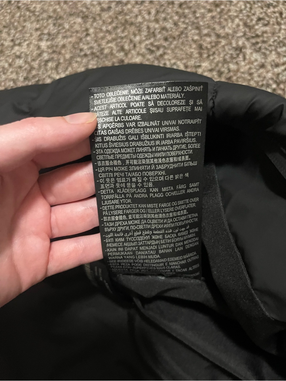 Zara hooded long puffer vest - Picture 7 of 8